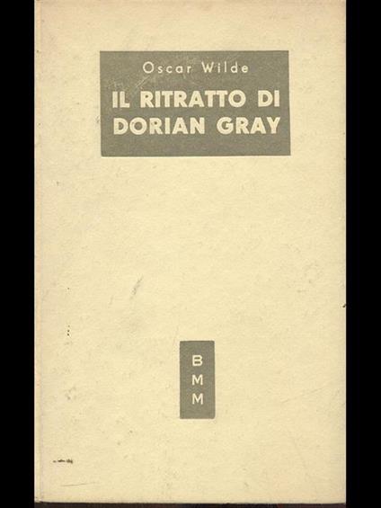 Il ritratto di Dorian Gray - Oscar Wilde - copertina