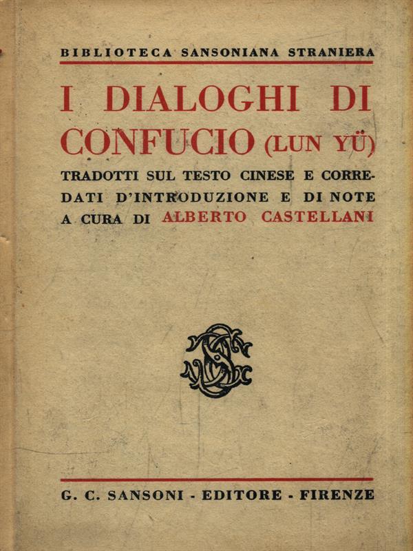 I dialoghi di Confucio