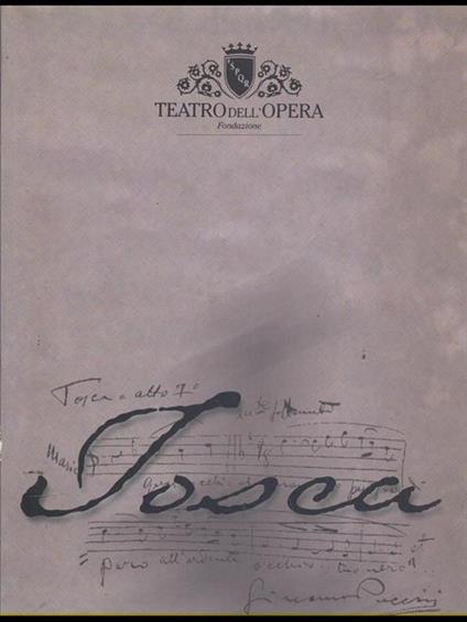 Tosca - copertina