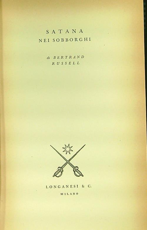 Satana nei sobborghi