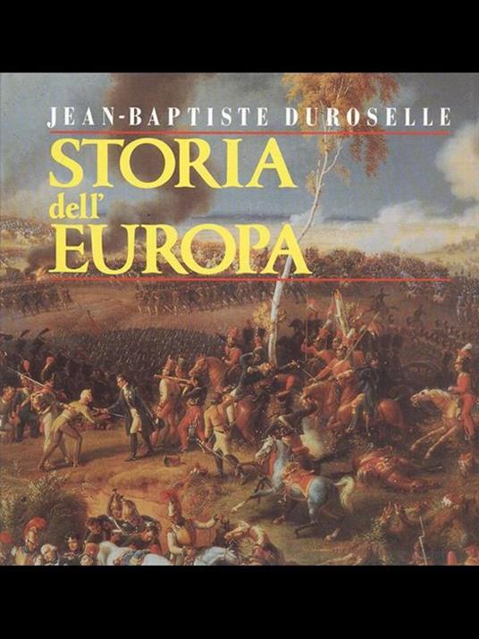 Storia dell'Europa - copertina