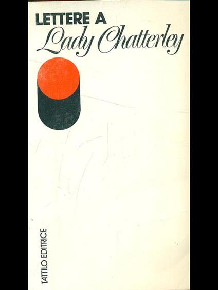 Lettere a Lady Chatterley - copertina