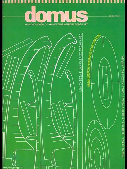 Domus n. 712/gennaio 1990 - copertina