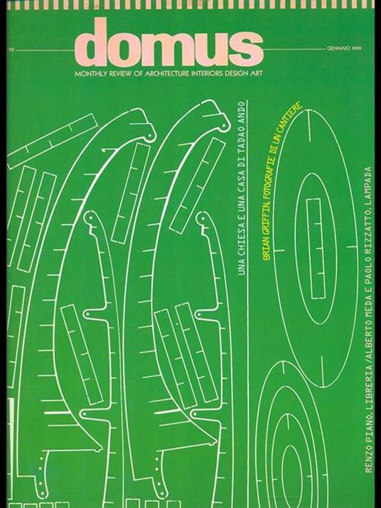 Domus n. 712/gennaio 1990 - copertina