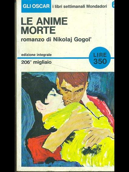 Le anime morte - Nikolaj Gogol' - copertina