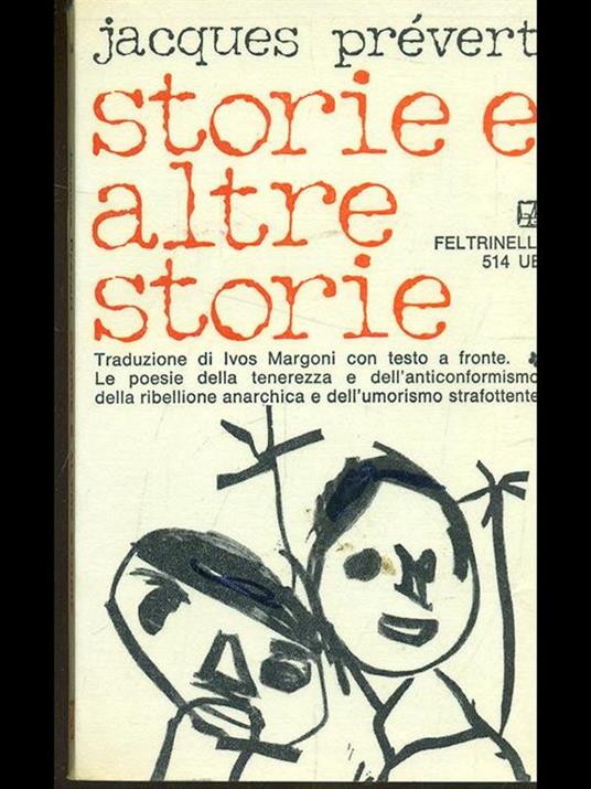 Storie e altre storie - Jacques Prévert - copertina