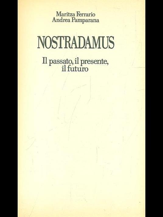 Nostradamus - Maritza Ferrario,Andrea Pamparana - copertina