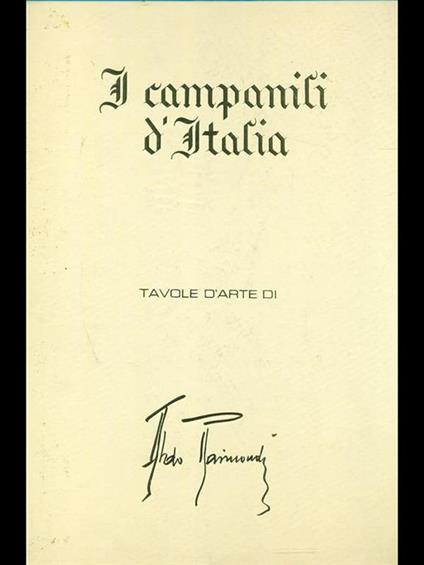 I campanili d'Italia - Aldo Raimondi - copertina