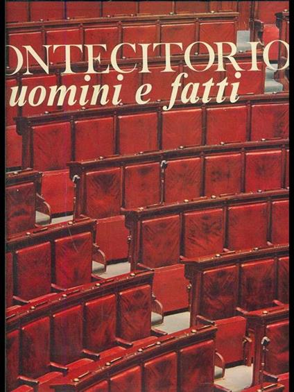 Montecitorio. Uomini e fatti - copertina