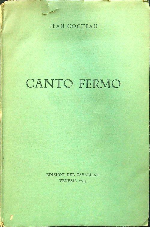 Canto fermo