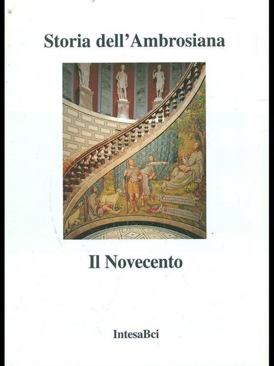 Storia dell'Ambrosiana. Il Novecento - copertina