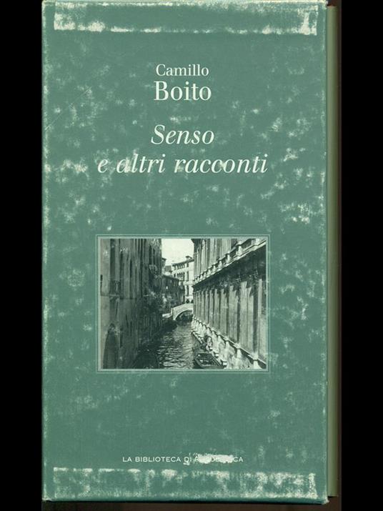 Senso e altri racconti - Camillo Boito - copertina