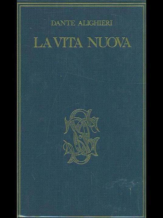 La vita nuova - Dante Alighieri - copertina