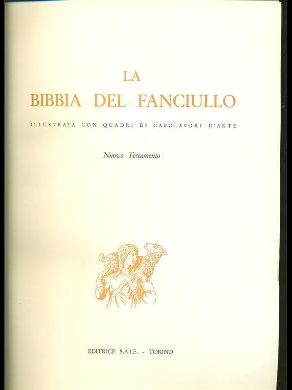 La Bibbia del fanciullo