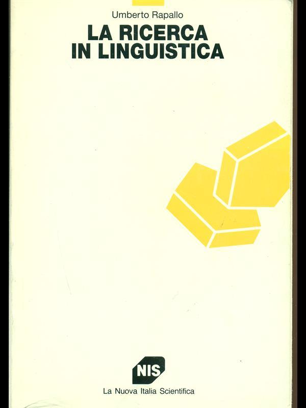 La ricerca in linguistica