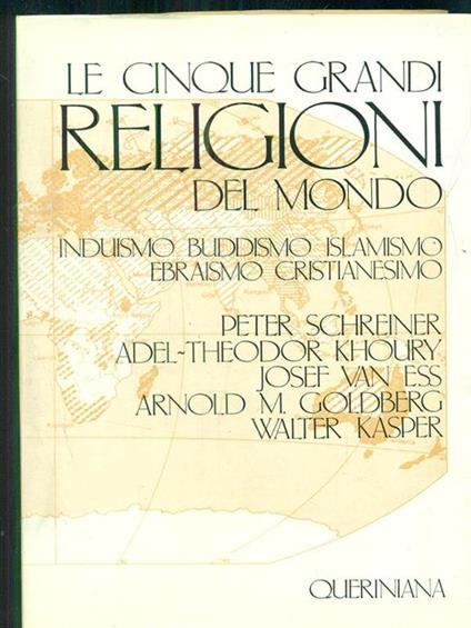 Le cinque grandi religioni del mondo - copertina