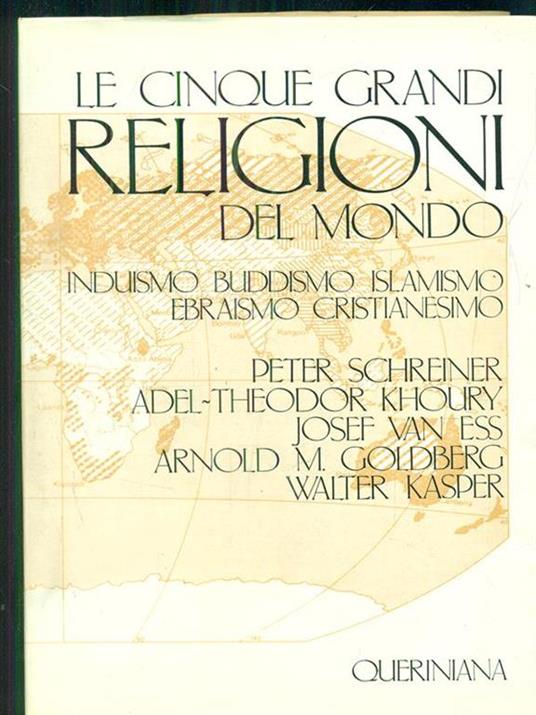Le cinque grandi religioni del mondo - copertina