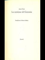 La versione di Geremia