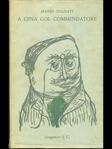 A cena col commendatore - Mario Soldati - copertina