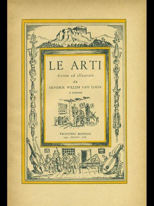 Le arti - Hendrik Willem - copertina