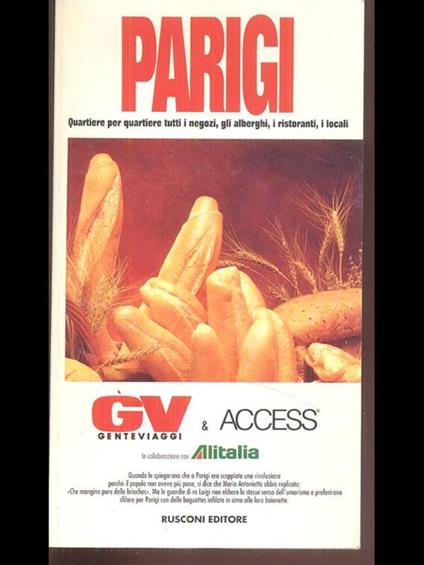 PARIGI - copertina