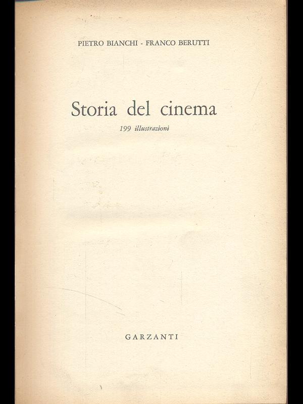 Storia del cinema