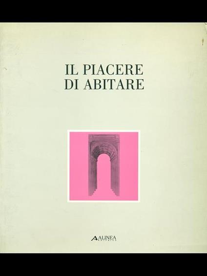 Il piacere di abitare - copertina