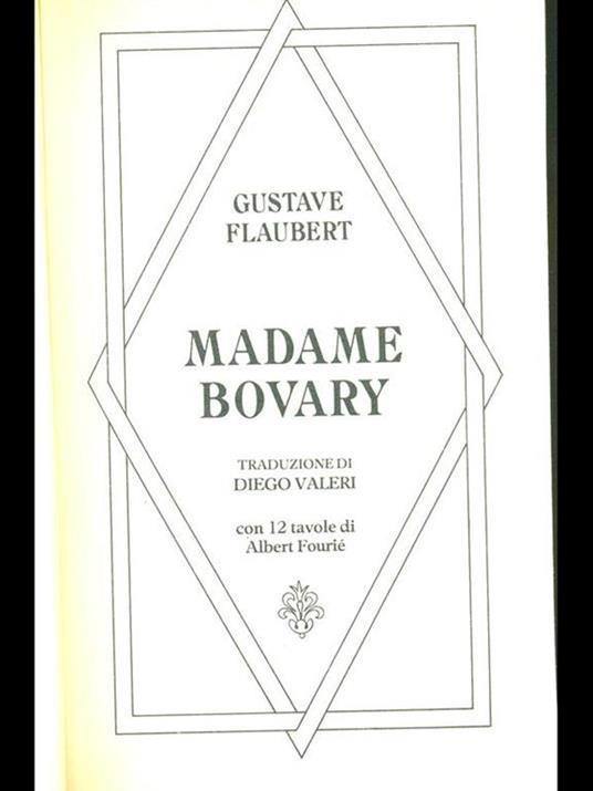 Madame Bovary - Gustave Flaubert - copertina