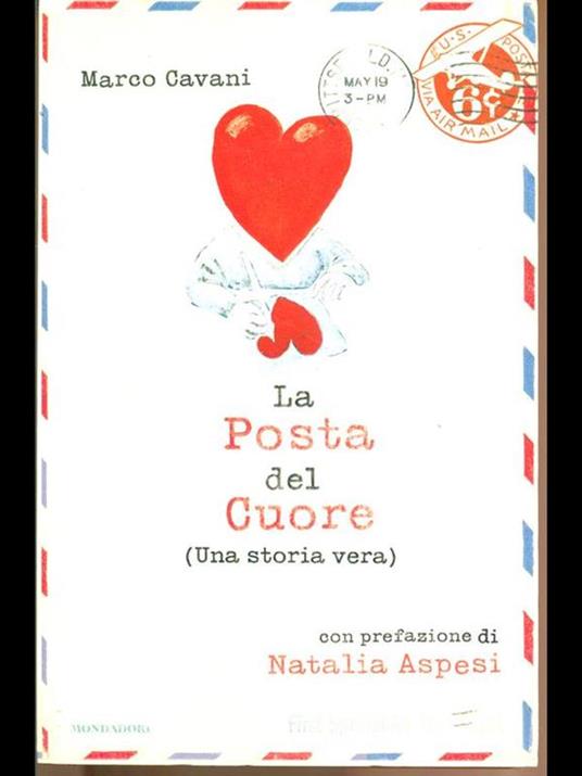 La posta del cuore (Una storia vera) - Marco Cavani - copertina