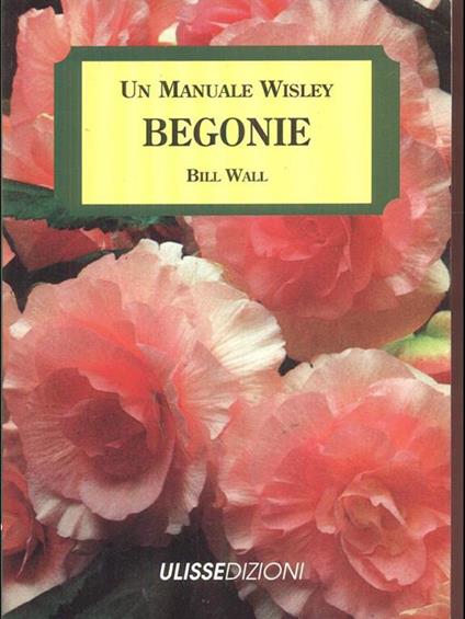 Begonie - Bill Wall - copertina