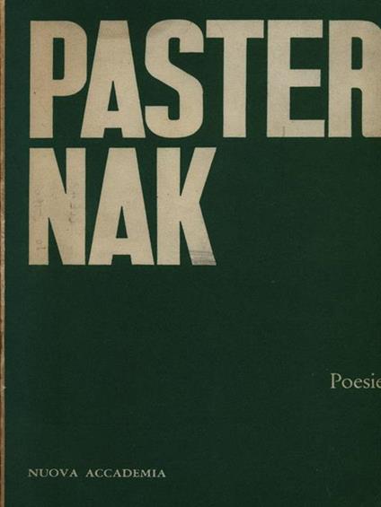 Poesie - Boris Pasternak - copertina