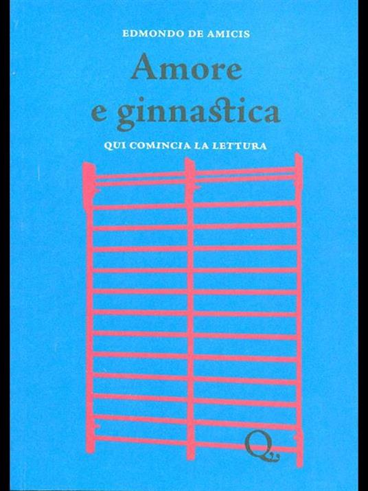 Amore e ginnastica - Edmondo De Amicis - copertina