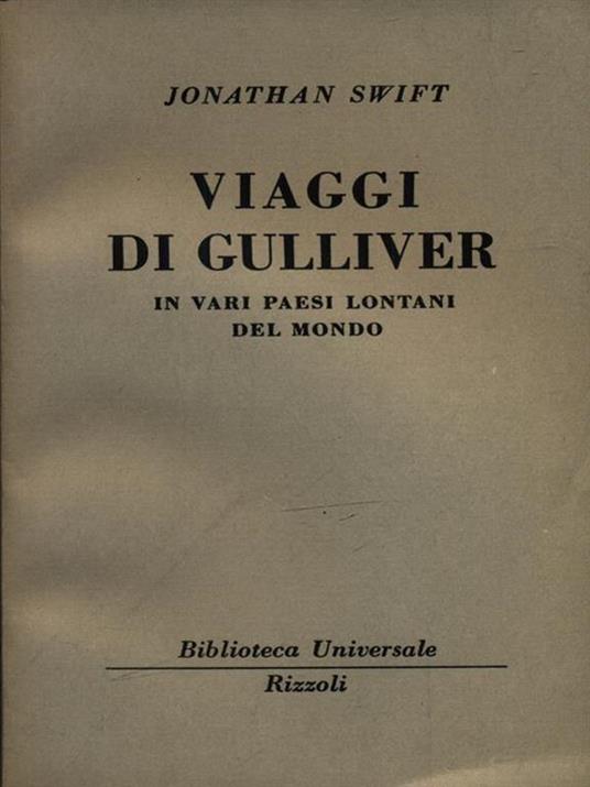 Viaggi di Gulliver - Jonathan Swift - copertina