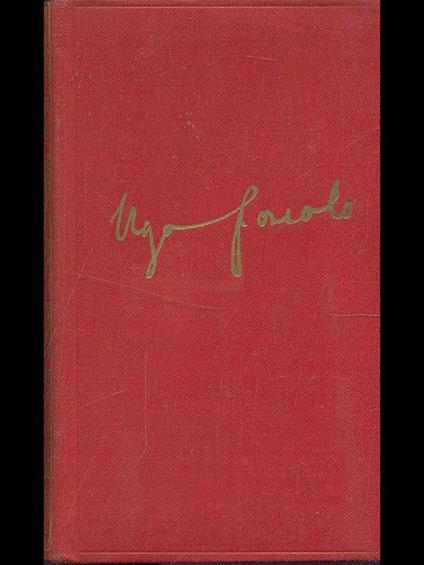 Liriche ed epigrammi - Ugo Foscolo - copertina