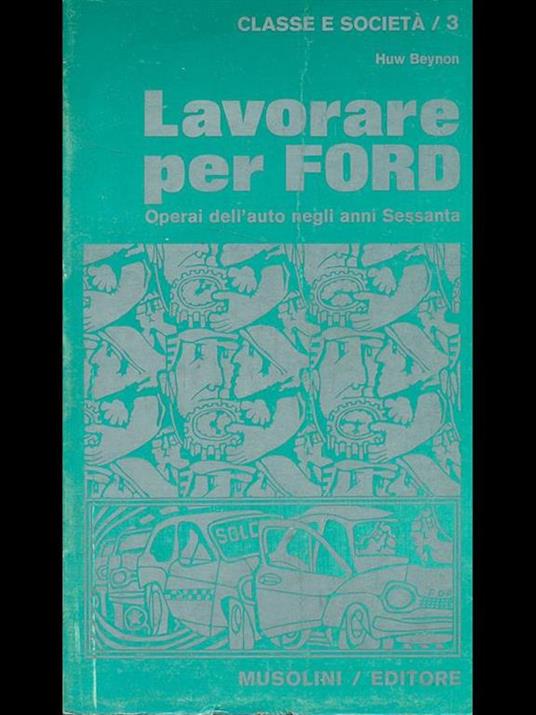Lavorare per ford - copertina