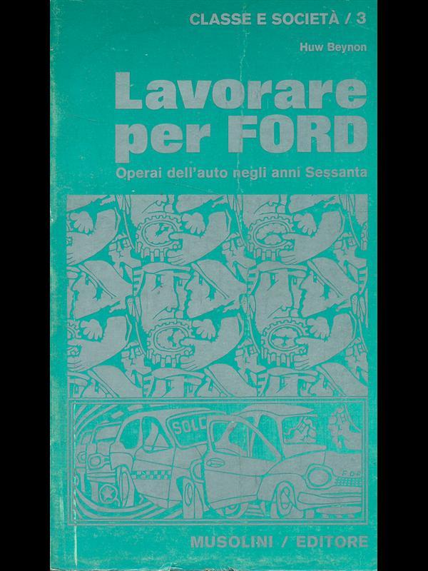 Lavorare per ford