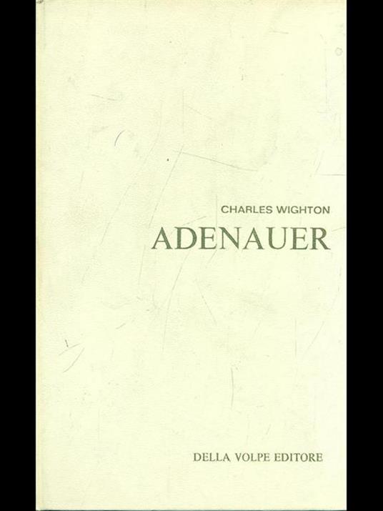 Adenauer - copertina