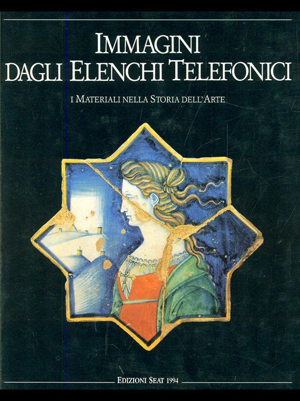 Immagini dagli elenchi telefonici. I materialinella storia dell'arte
