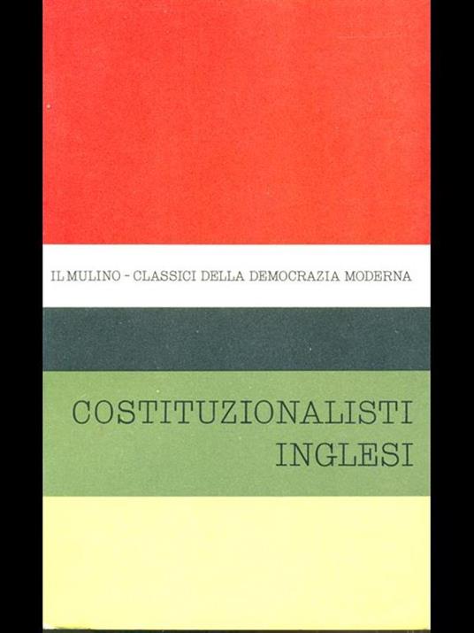 Costituzionalisti inglesi - copertina