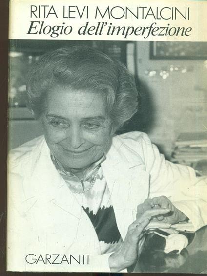 Elogio dell'imperfezione - Rita Levi Montalcini - copertina