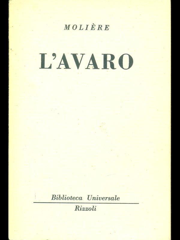 L' avaro