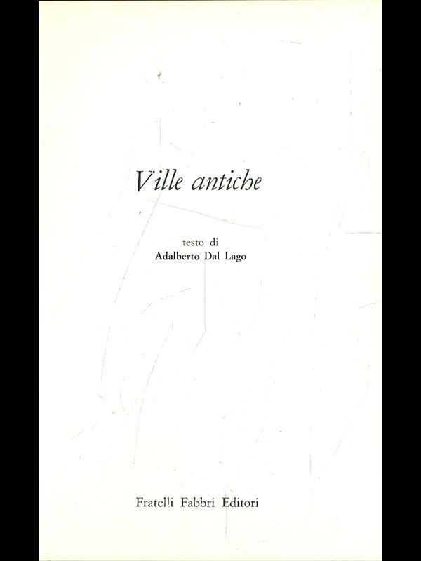 Ville antiche