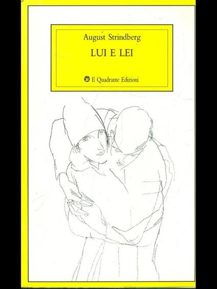Lui e Lei - August Strindberg - copertina