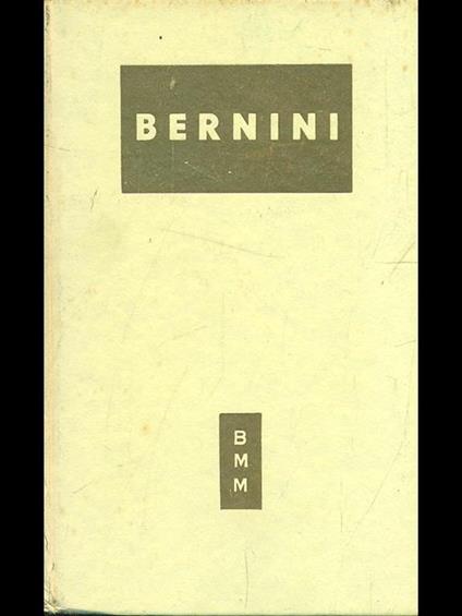 Bernini - Valentino Martinelli - copertina
