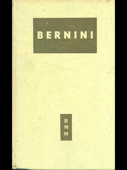 Bernini - Valentino Martinelli - copertina