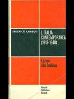 L' Italia contemporanea 1918-1948. Lezioni alla Sorbona