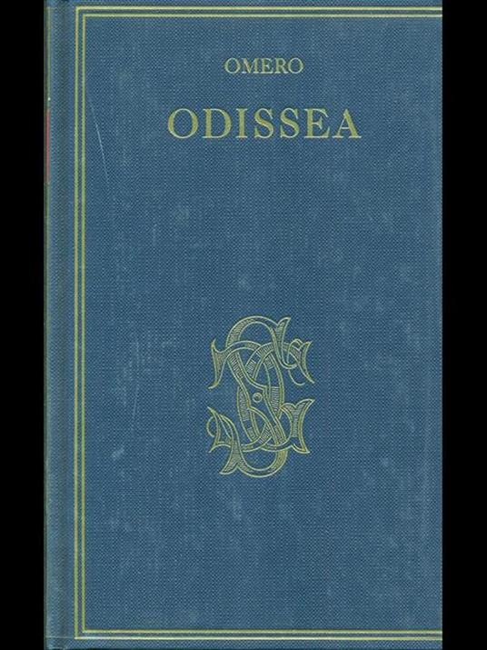 Odissea - Omero - copertina