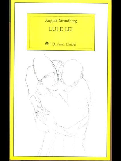Lui e lei - August Strindberg - copertina