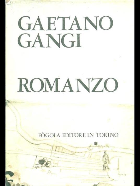 Romanzo - copertina