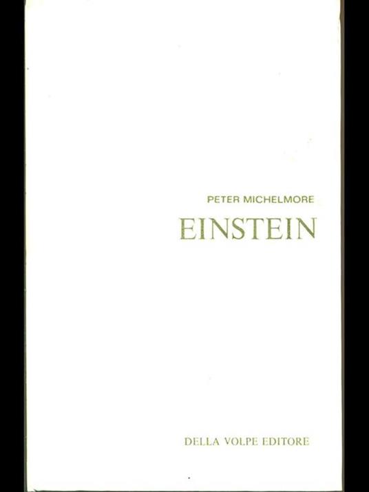 Einstein - Peter Michelmore - copertina